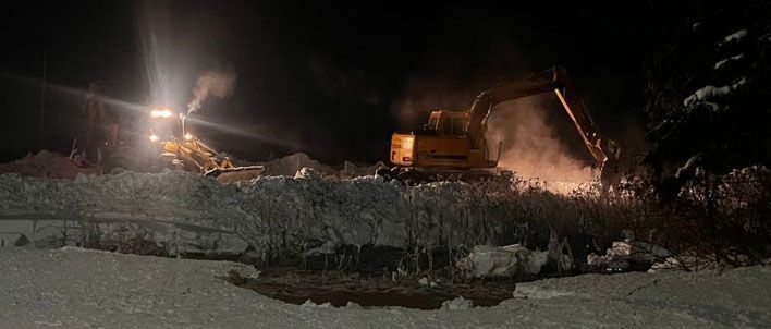 В один из домов в слободе Курочкины вернулось тепло