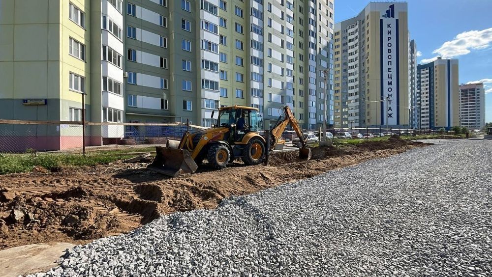  В микрорайоне Чистые пруды строят две новые улицы