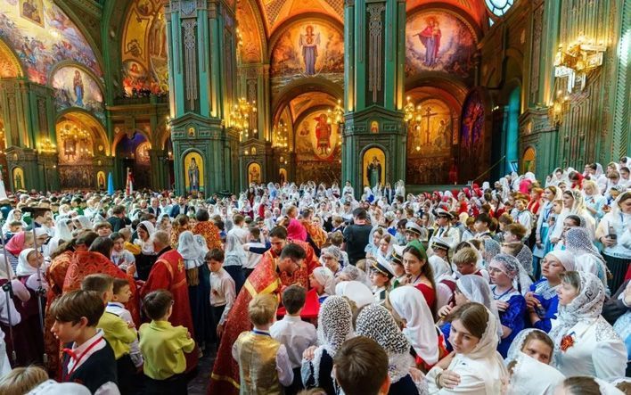 Кировчане спели в Победном хоре в главном храме Вооруженных сил России