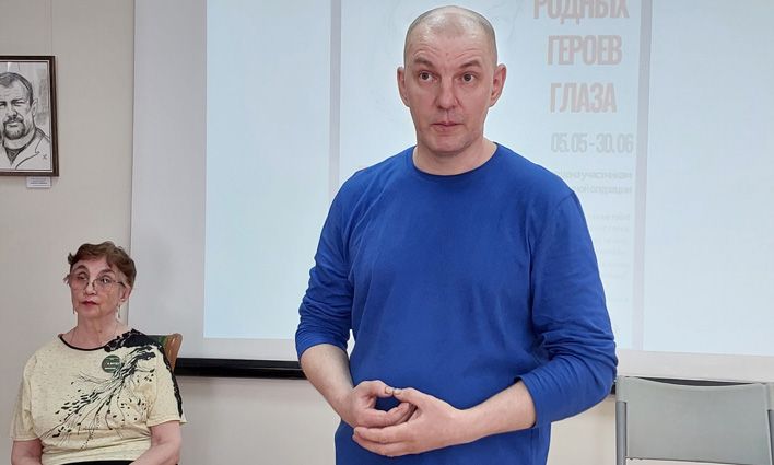 В Герценке открылась выставка портретов бойцов СВО