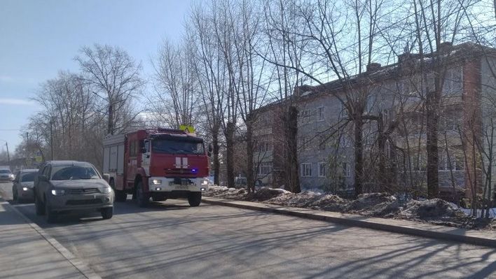 В Кирове во время пожара на производстве пострадал человек