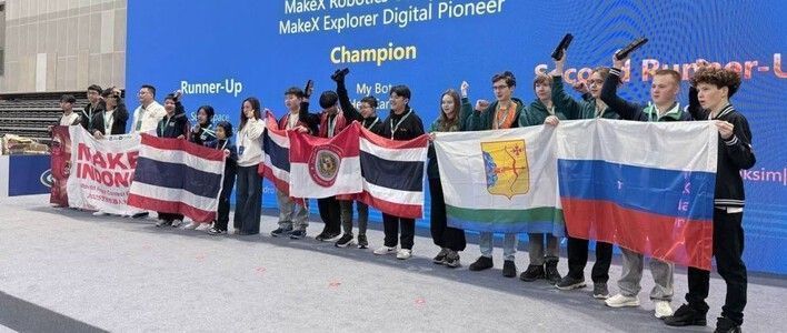 Учащиеся школы № 28 города Кирова приняли участие в чемпионате мира по робототехнике 