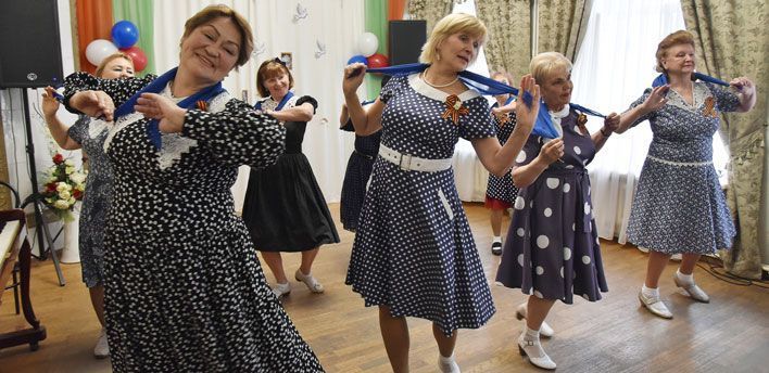 Городской клуб ветеранов отмечает 40-летие