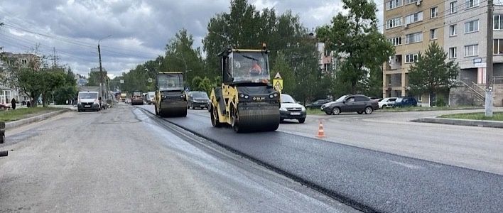 В Кирове продолжается ремонт дорог