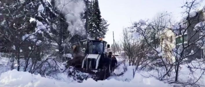 В Ганино отключили воду из-за прокладки новых труб