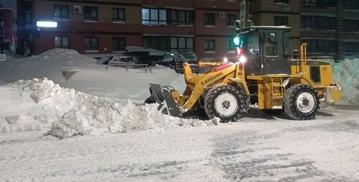 За ночь из Кирова вывезли 10 тысяч кубометров снега