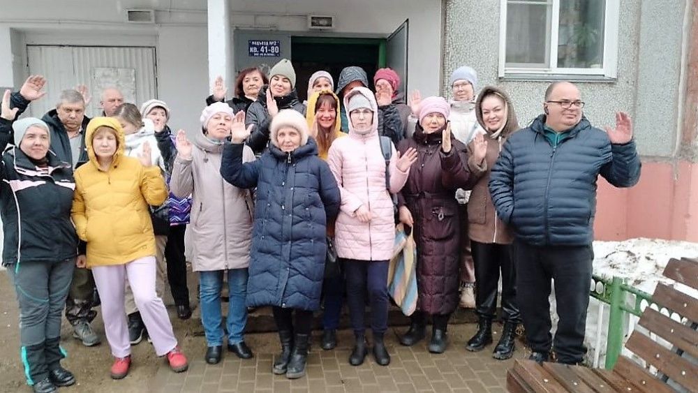 Активные граждане за благоустройство дворов.