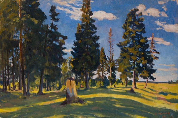 В Кирове открылась выставка картин Аркадия Рылова