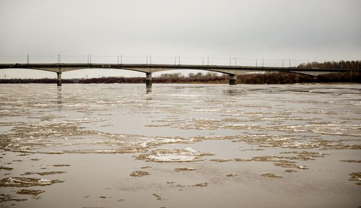 Уровень воды в Вятке на 6 апреля составляет 151 см