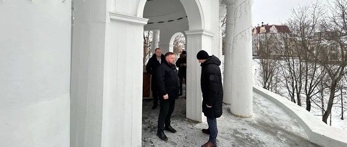 Вячеслав Симаков проверил отреставрированные объекты культурного наследия в городе Кирове 