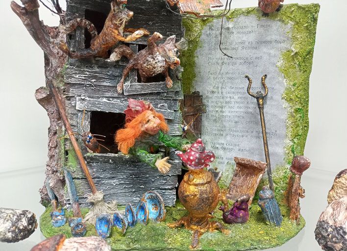 В Кирове открылась выставка сказочных работ мастерицы Надежды Десницкой