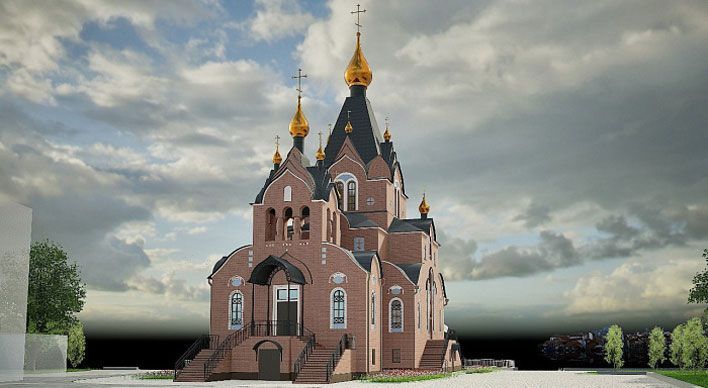 Завершен первый этап строительства Феодоровского храма