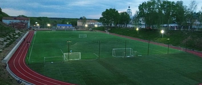 В Кирове начался ремонт стадиона «Трудовые резервы»