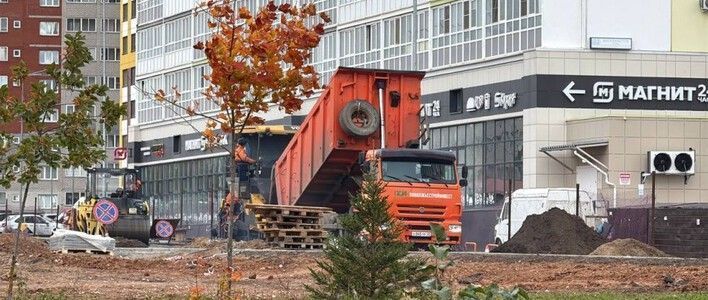  В Кирове завершается обустройство проезда от ул. Энтузиастов к детскому саду № 27