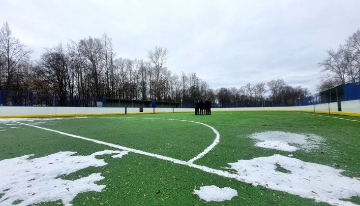 Скейт-площадку в Гагаринском парке доделают, когда потеплеет