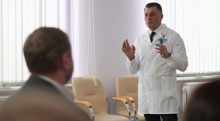 Ветераны СВО прошли обучение в Больнице скорой помощи Кирова