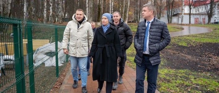 Завершается благоустройство парка им. С. М. Кирова