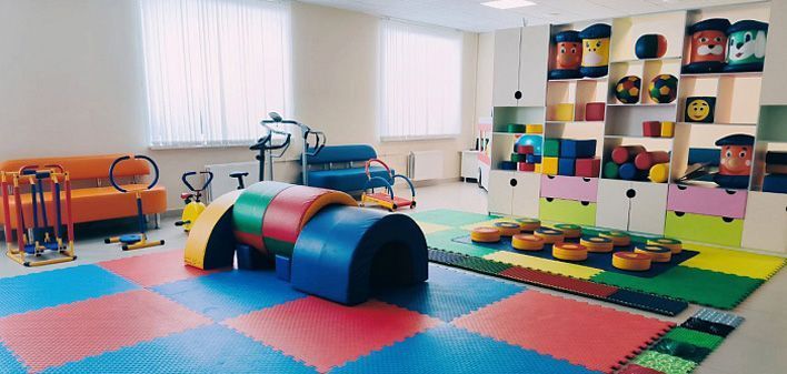В детской областной больнице в Кирове работает современное отделение реабилитации