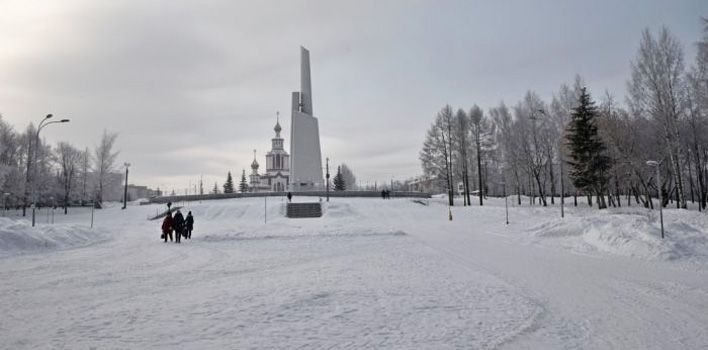 В парке Победы установят качели и диваны и положат брусчатку