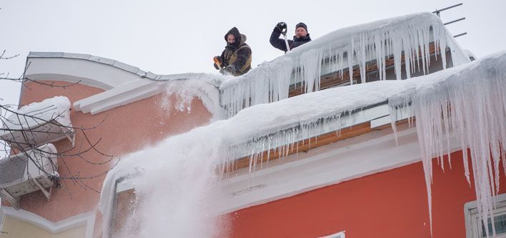 10 правил поведения во время схода снега 