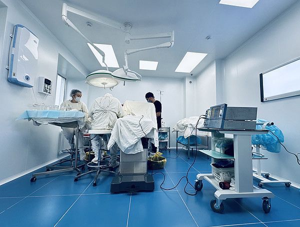 Новая операционная в Центре травматологии, ортопедии и нейрохирургии.