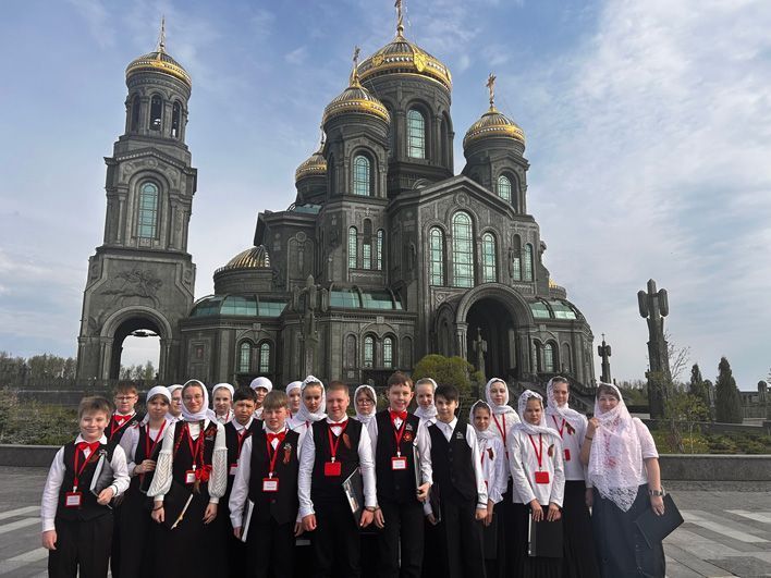 Кировчане спели в Победном хоре в главном храме Вооруженных сил России