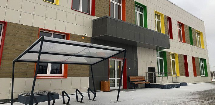 В Кирове продолжается строительство детского сада на Торфяной