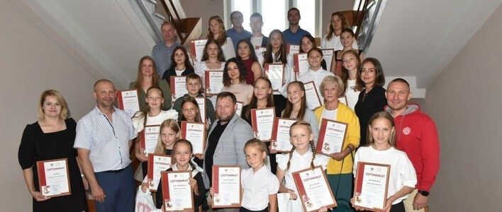 В Кирове прошло торжественное награждение обладателей золотых знаков ГТО 