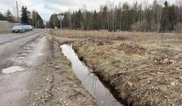 На Ново-Макарьевском кладбище ликвидировали подтопление