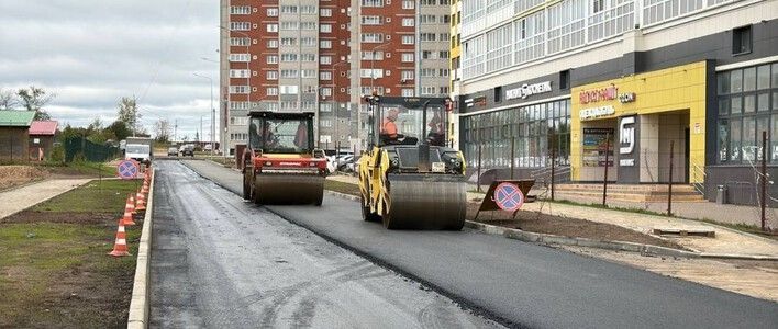  В Кирове завершается обустройство проезда от ул. Энтузиастов к детскому саду № 27