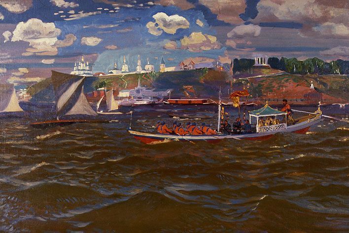 В Кирове открылась выставка картин Аркадия Рылова