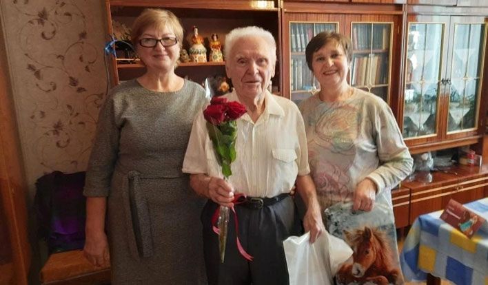 Кировчанин Семен Штука отметил 90-летний юбилей