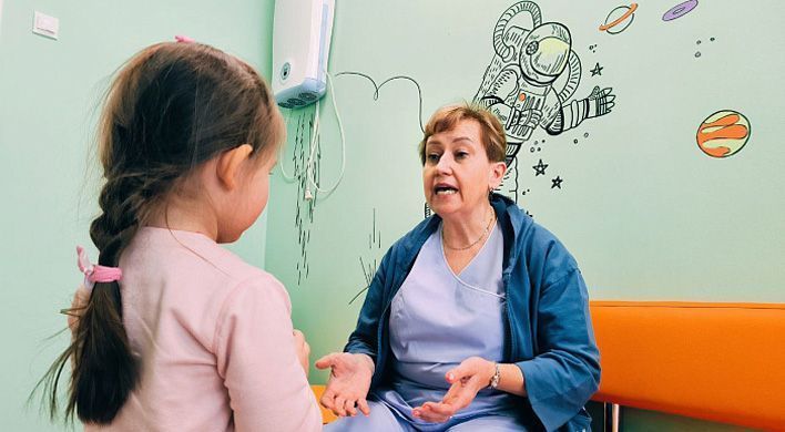 В детской областной больнице в Кирове работает современное отделение реабилитации