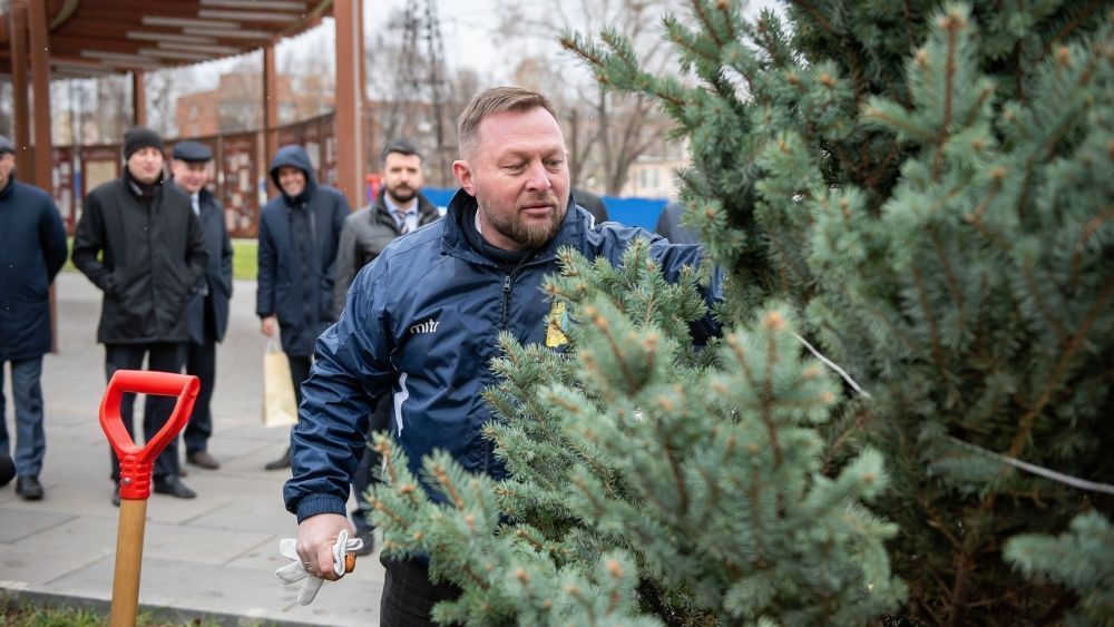 Новый облик города: озеленение областного центра продолжается