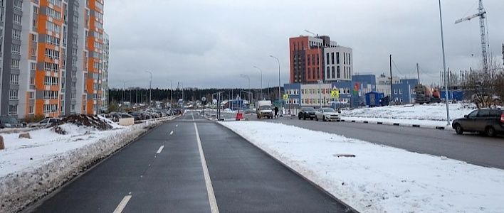 В Кирове завершено строительство улицы Чистопрудненской 