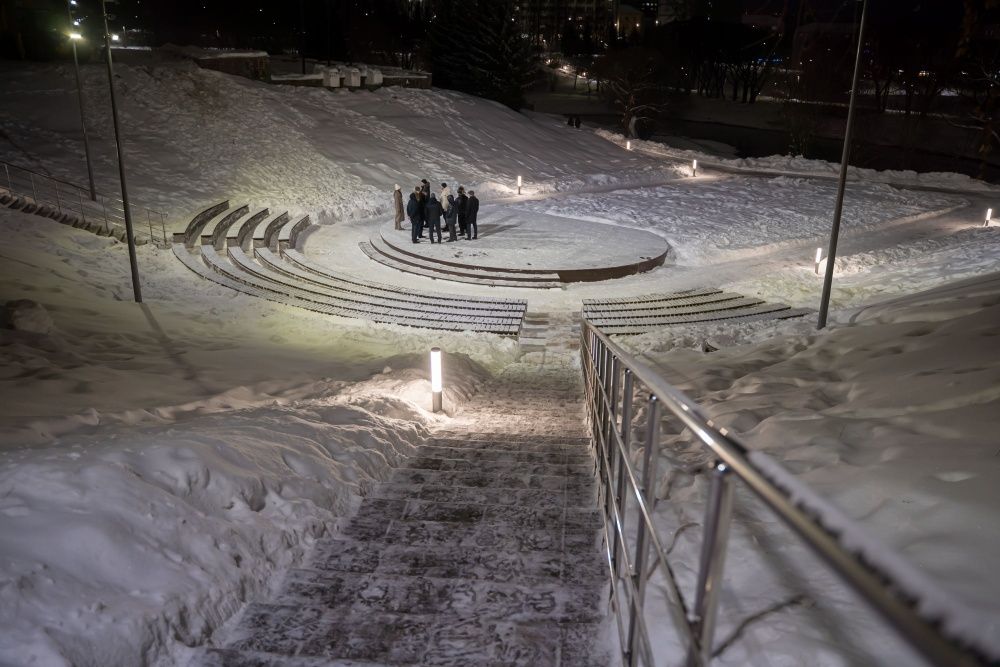 Второй этап реконструкции парка имени С.М. Кирова завершён.