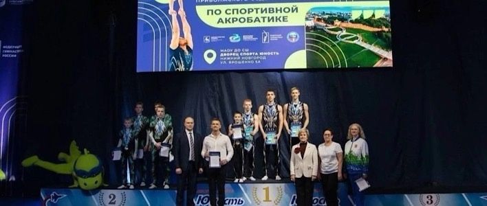 Кировские акробаты вошли в число участников всероссийских соревнований 