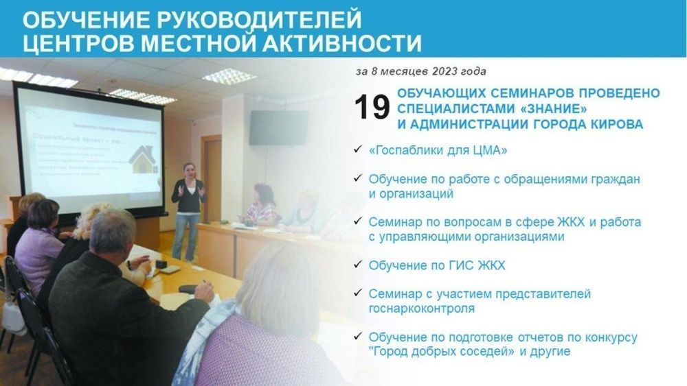 О деятельности ЦМА в карточках