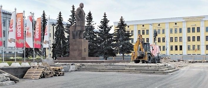 В Кирове продолжается  благоустройство общественных территорий 