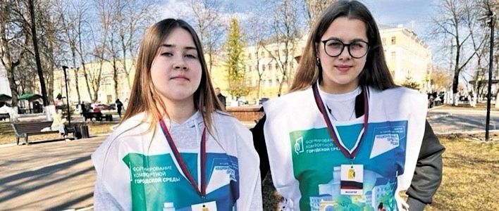 Волонтёры помогают кировчанам проголосовать за объекты благоустройства