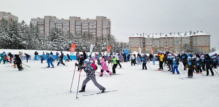 Более 3 тысяч кировчан вышли на «Лыжню России» 