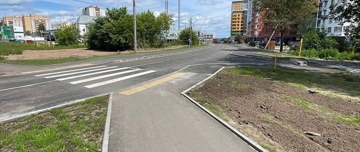 Завершаются работы на улице Рудницкого 