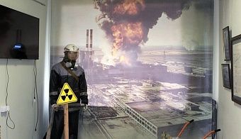 В музее воинской славы открылась выставка «Помним Чернобыль»