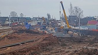 В Нововятске установят пешеходные настилы у будущего тоннеля